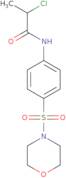 2-Chloro-N-[4-(morpholin-4-ylsulfonyl)phenyl]propanamide