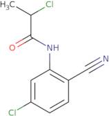 2-Chloro-N-(5-chloro-2-cyanophenyl)propanamide