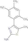 5-Methyl-4-(2,4,5-trimethylphenyl)-1,3-thiazol-2-amine