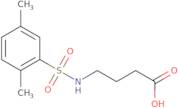 4-(2,5-Dimethylbenzenesulfonamido)butanoic acid