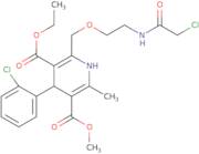 3-Ethyl 5-methyl 2-{[2-(2-chloroacetamido)ethoxy]methyl}-4-(2-chlorophenyl)-6-methyl-1,4-dihydropy…