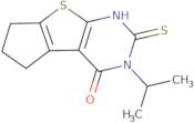 3-Isopropyl-2-mercapto-3,5,6,7-tetrahydro-4H-cyclopenta[4,5]thieno[2,3-d]pyrimidin-4-one