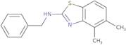 N-Benzyl-4,5-dimethyl-1,3-benzothiazol-2-amine