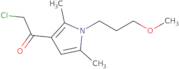 2-Chloro-1-[1-(3-methoxypropyl)-2,5-dimethyl-1H-pyrrol-3-yl]ethan-1-one