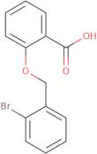 2-[(2-bromophenyl)methoxy]benzoic acid