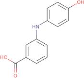 3-((4-Hydroxyphenyl)amino)benzoic acid