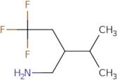 4,4,4-Trifluoro-2-isopropylbutan-1-amine