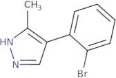 4-(2-Bromophenyl)-3-methyl-1H-pyrazole