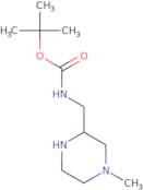 tert-Butyl N-[(4-methylpiperazin-2-yl)methyl]carbamate
