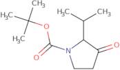 tert-Butyl (2S)-3-oxo-2-(propan-2-yl)pyrrolidine-1-carboxylate