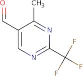 4-Methyl-2-(trifluoromethyl)pyrimidine-5-carbaldehyde