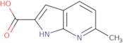 6-methyl-1H-pyrrolo[2,3-b]pyridine-2-carboxylic acid