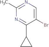 5-Bromo-4-cyclopropyl-2-methylpyrimidine