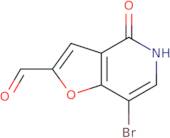 7-Bromo-4-oxo-4,5-dihydrofuro[3,2-c]pyridine-2-carbaldehyde