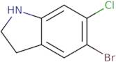 5-Bromo-6-chloro-2,3-dihydro-1H-indole