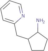 2-[(Pyridin-2-yl)methyl]cyclopentan-1-amine