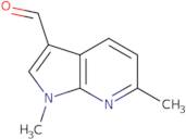 1,6-Dimethyl-1H-pyrrolo[2,3-b]pyridine-3-carbaldehyde