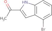 1-(4-Bromo-1H-indol-2-yl)ethan-1-one