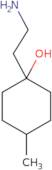 1-(2-Aminoethyl)-4-methylcyclohexan-1-ol