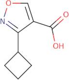 3-Cyclobutyl-1,2-oxazole-4-carboxylic acid