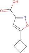 5-Cyclobutyl-1,2-oxazole-3-carboxylic acid