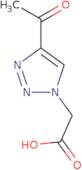 2-(4-Acetyl-1H-1,2,3-triazol-1-yl)acetic acid