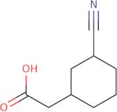 2-(3-Cyanocyclohexyl)acetic acid