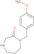 1-[(4-Methoxyphenyl)methyl]-1,4-diazepan-2-one