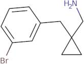 (1-[(3-Bromophenyl)methyl]cyclopropyl)methanamine