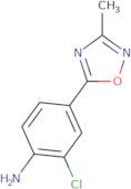 2-Chloro-4-(3-methyl-1,2,4-oxadiazol-5-yl)aniline