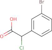 2-(3-Bromophenyl)-2-chloroacetic acid