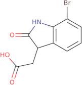 2-(7-Bromo-2-oxo-2,3-dihydro-1H-indol-3-yl)acetic acid