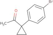 1-[1-(4-Bromophenyl)cyclopropyl]ethan-1-one