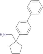 [1-(4-Phenylphenyl)cyclopentyl]methanamine