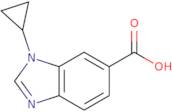 1-Cyclopropyl-1H-1,3-benzodiazole-6-carboxylic acid