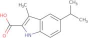 3-Methyl-5-(propan-2-yl)-1H-indole-2-carboxylic acid