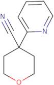 4-(Pyridin-2-yl)oxane-4-carbonitrile