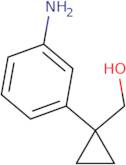 [1-(3-Aminophenyl)cyclopropyl]methanol