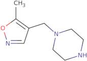 1-(5-Methyl-isoxazol-4-ylmethyl)-piperazine