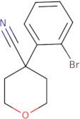 4-(2-Bromophenyl)oxane-4-carbonitrile