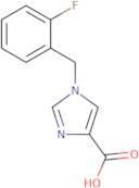 1-(2-Fluorobenzyl)-1H-imidazole-4-carboxylic acid