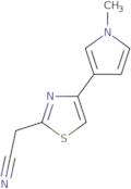 2-[4-(1-Methyl-1H-pyrrol-3-yl)-1,3-thiazol-2-yl]acetonitrile