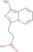 3-(1-Methylimidazo[1,5-a]pyridin-3-yl)propanoic acid