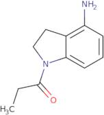 1-(4-Amino-2,3-dihydro-1H-indol-1-yl)propan-1-one