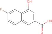 6-Fluoro-4-hydroxynaphthalene-2-carboxylic acid