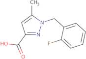 1-(2-Fluorobenzyl)-5-methyl-1H-pyrazole-3-carboxylic acid