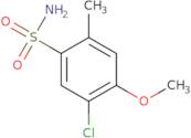 5-Chloro-4-methoxy-2-methylbenzene-1-sulfonamide