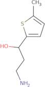 3-Amino-1-(5-methylthiophen-2-yl)propan-1-ol