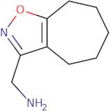 {4H,5H,6H,7H,8H-Cyclohepta[D][1,2]oxazol-3-yl}methanamine