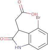 2-(4-Bromo-2-oxo-2,3-dihydro-1H-indol-3-yl)acetic acid